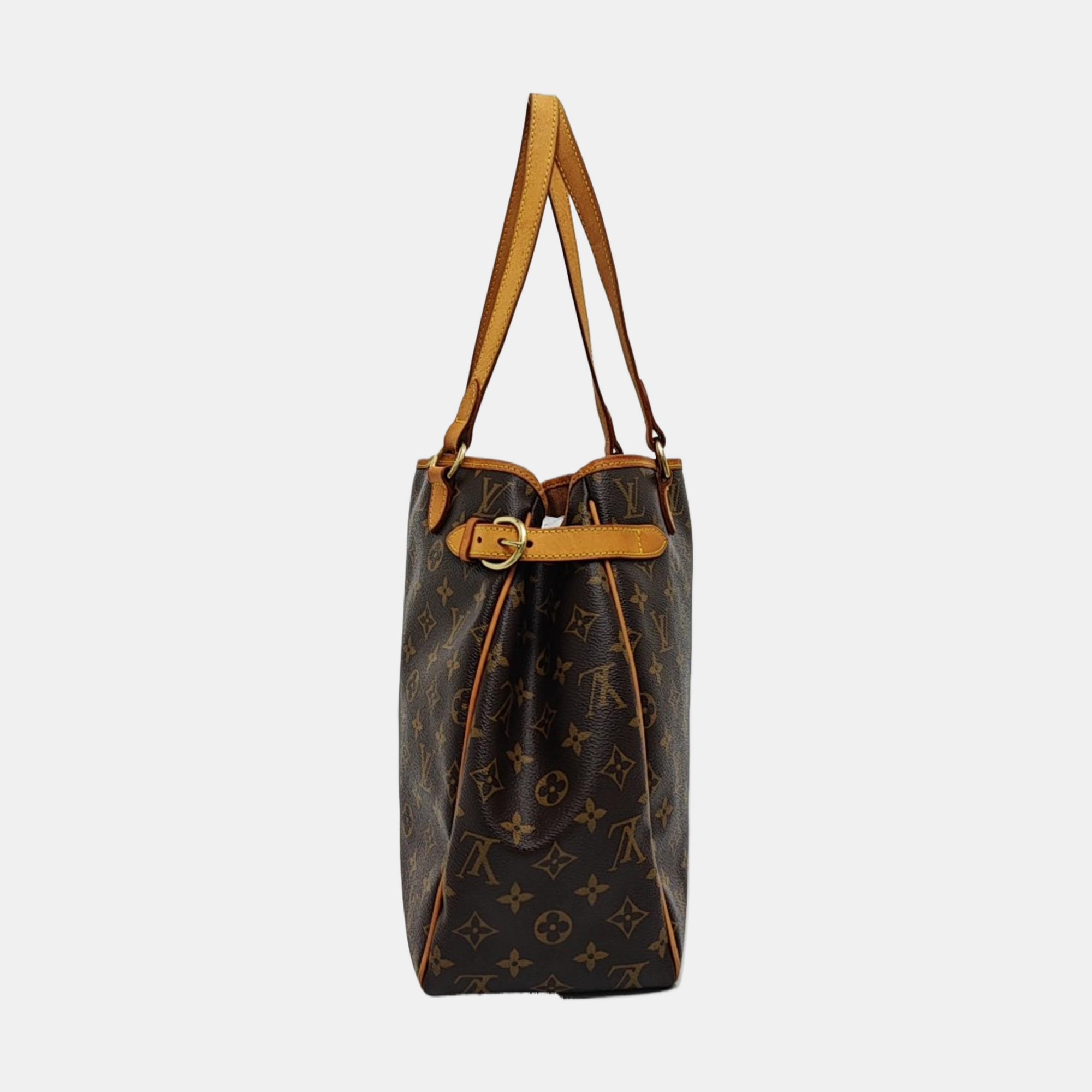 BATIGNOLLES MM Monogram Coated Canvas Brown