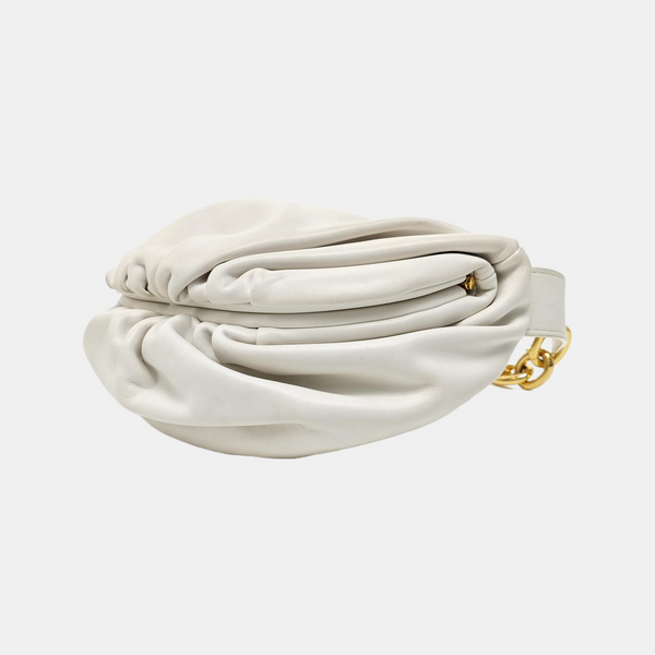 Calfskin Belt Bag Mini White