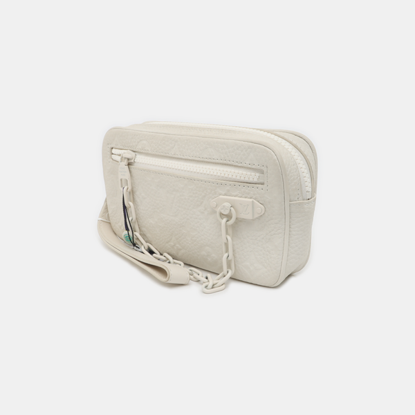 VOLGA Monogram Calfskin White