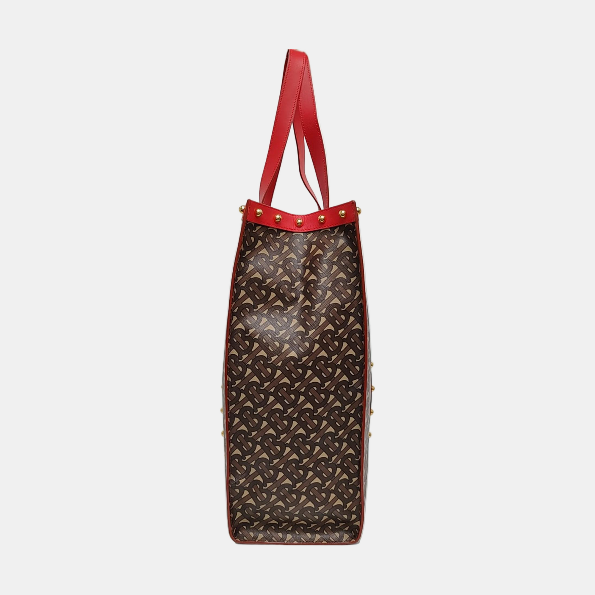 Coated Canvas Tote Bag Multicolor
