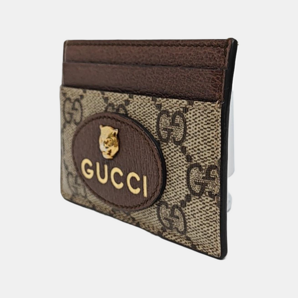 Neo Vintage Monogram Coated Canvas Brown Card Holder