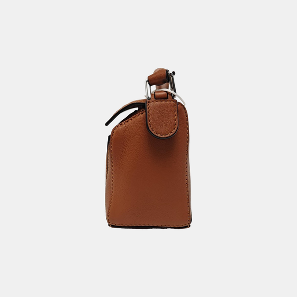 Puzzle Mini Calfskin Brown
