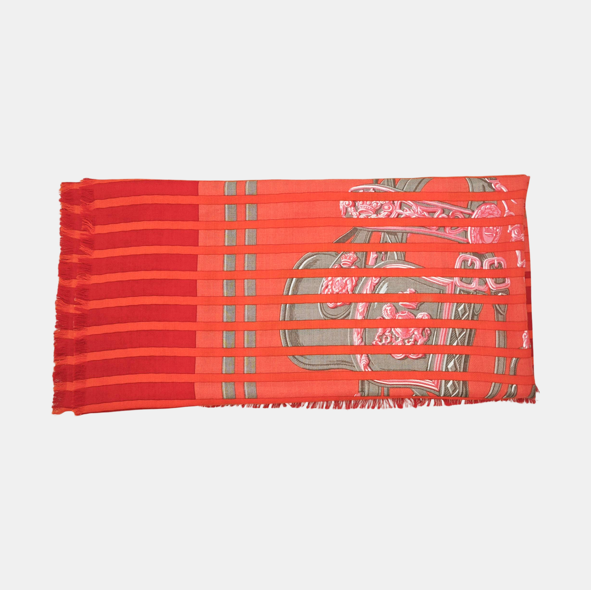 Cashmere Scarf Orange
