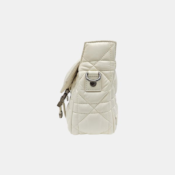 Diorcamp Small Cannage Calfskin White