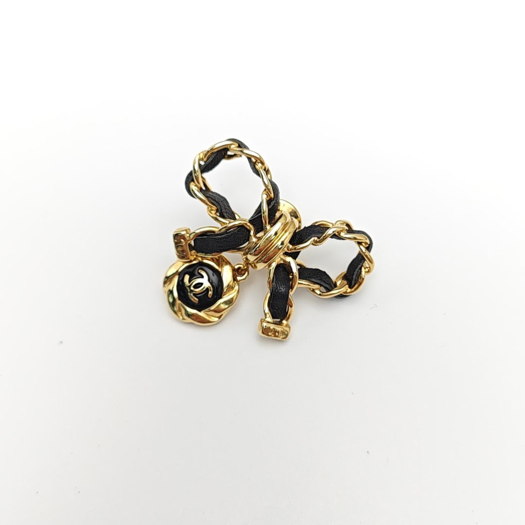 Metal Gold Brooch