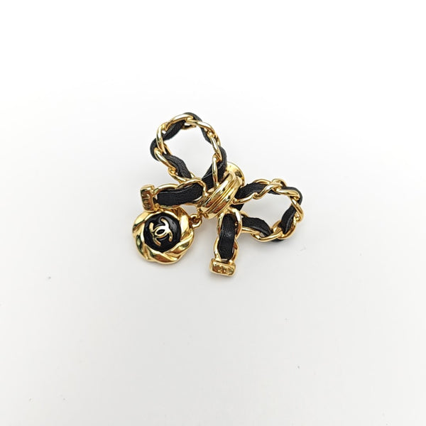 Metal Gold Brooch