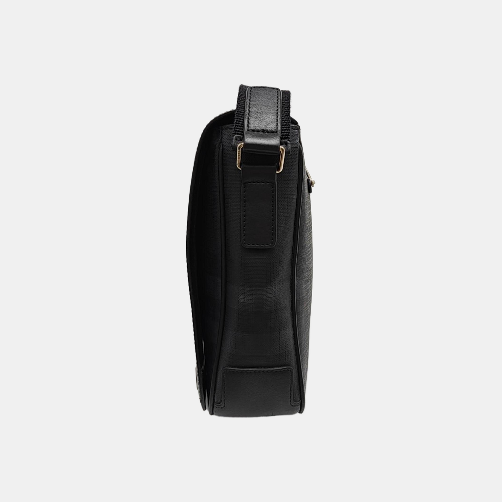 London Coated Canvas Black