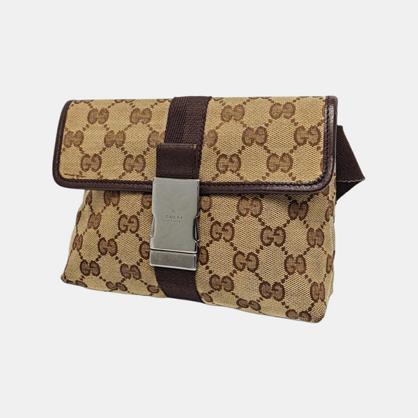 Monogram Coated Canvas Brown