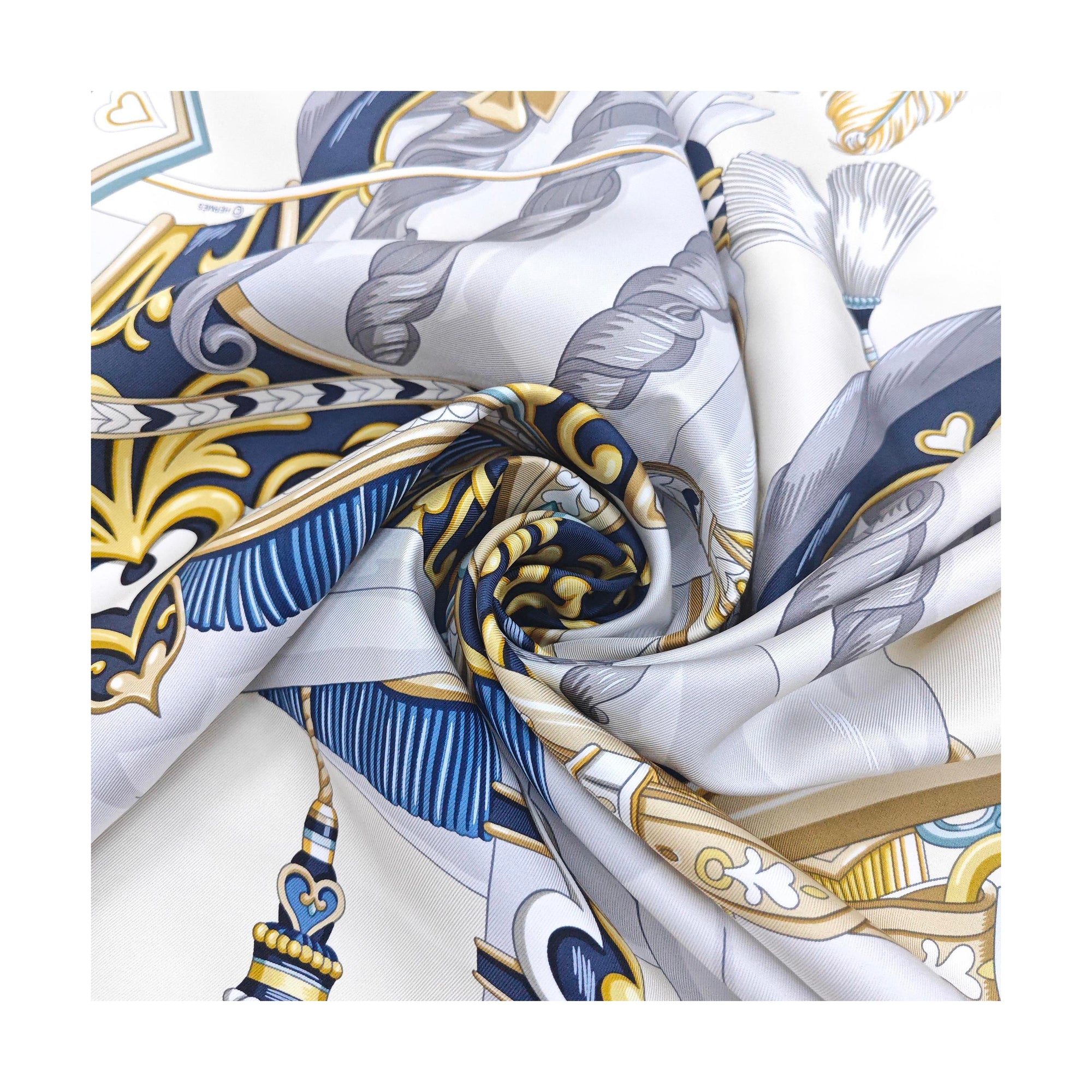 Mulberry Silk Silk Scarf Multicolor