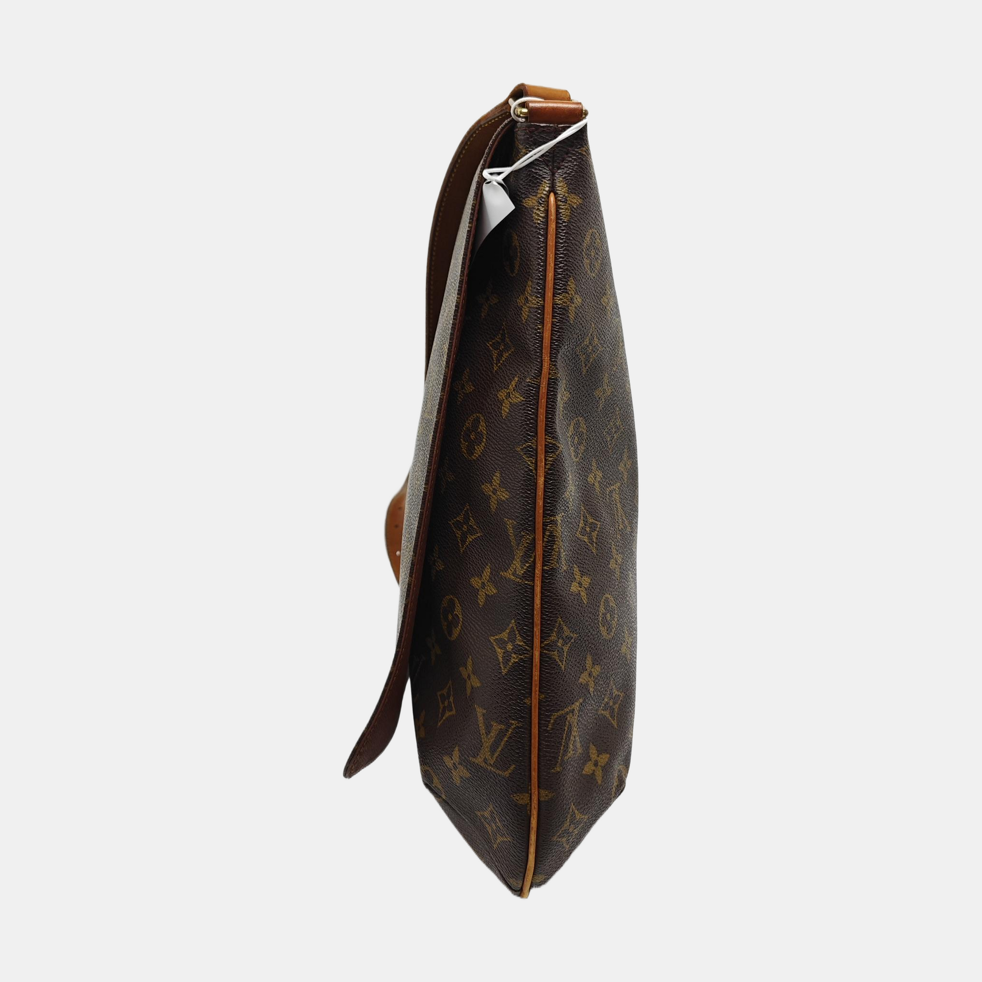 MUSETTE TANGO Monogram Coated Canvas Brown