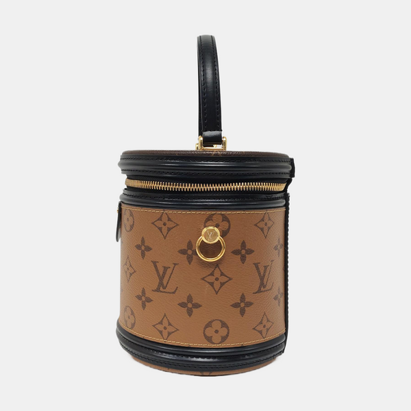 CANNES PM Monogram Coated Canvas Brown
