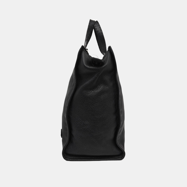 Calfskin Shoulder Bag Black