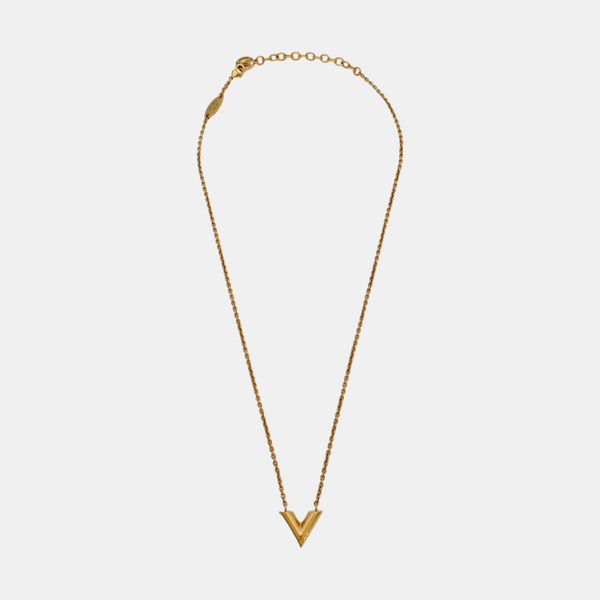 LV & ME Metal Gold Necklace