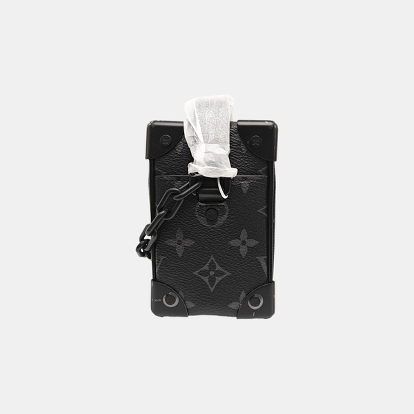 SOFT TRUNK Mini Monogram Coated Canvas Black