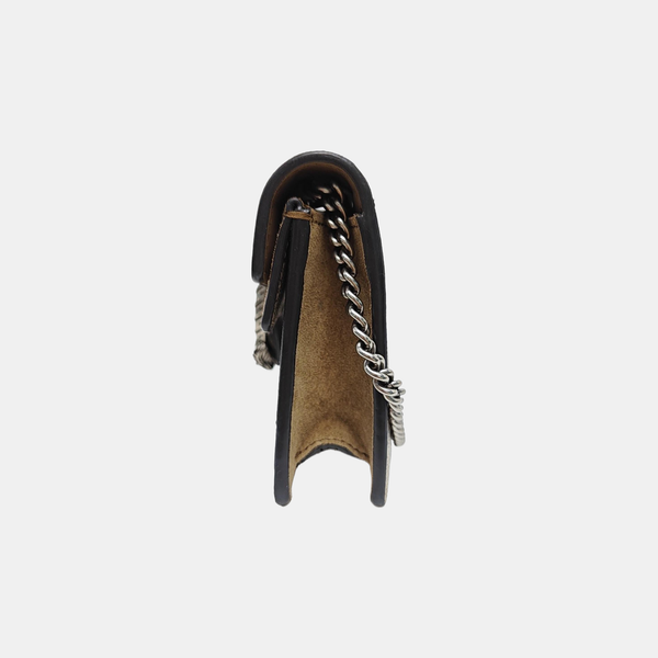 Dionysus Super Mini Monogram Coated Canvas Beige