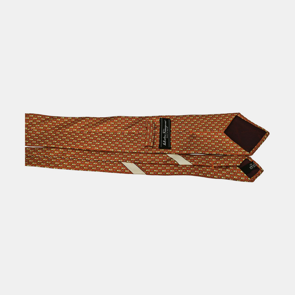 Mulberry Silk Tie Orange