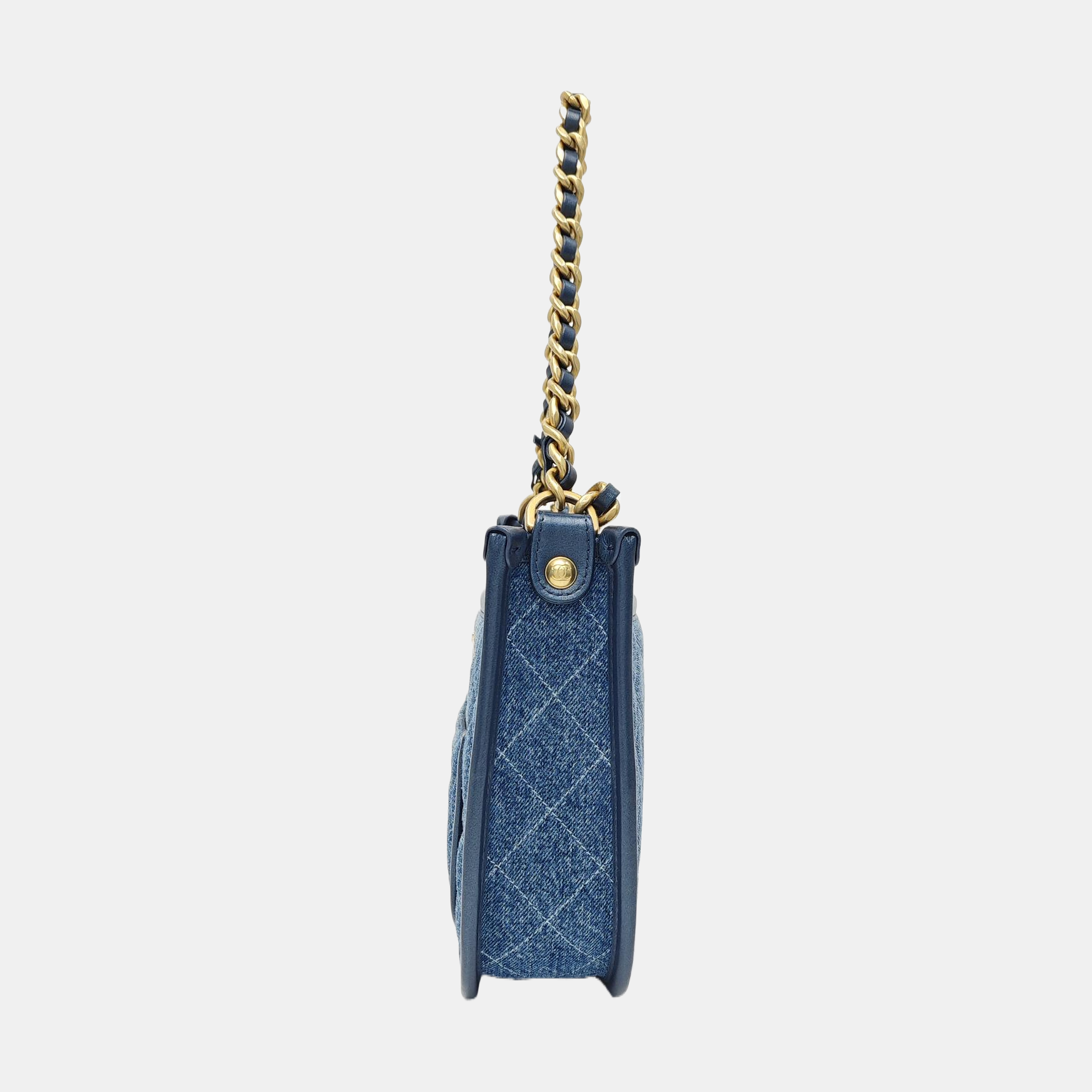 HOBO Quilted Denim Blue