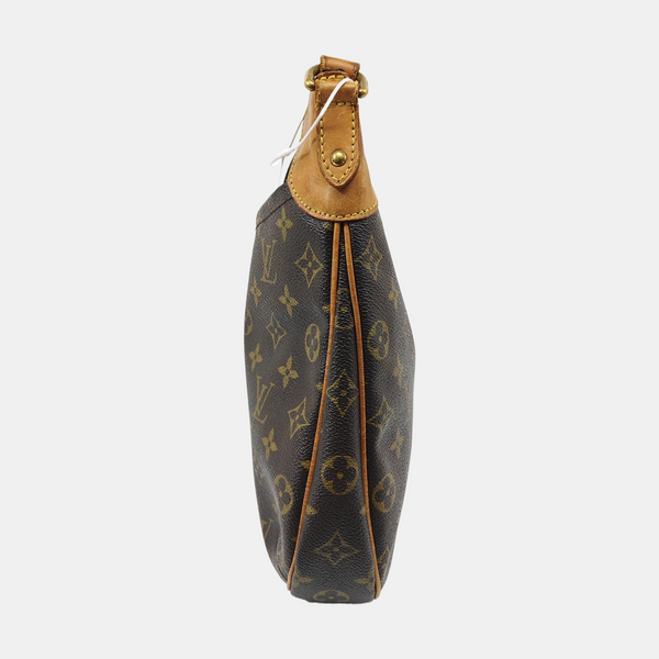 ODEON Monogram Coated Canvas Brown