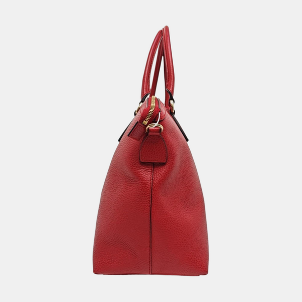 Microguccissima Calfskin Red