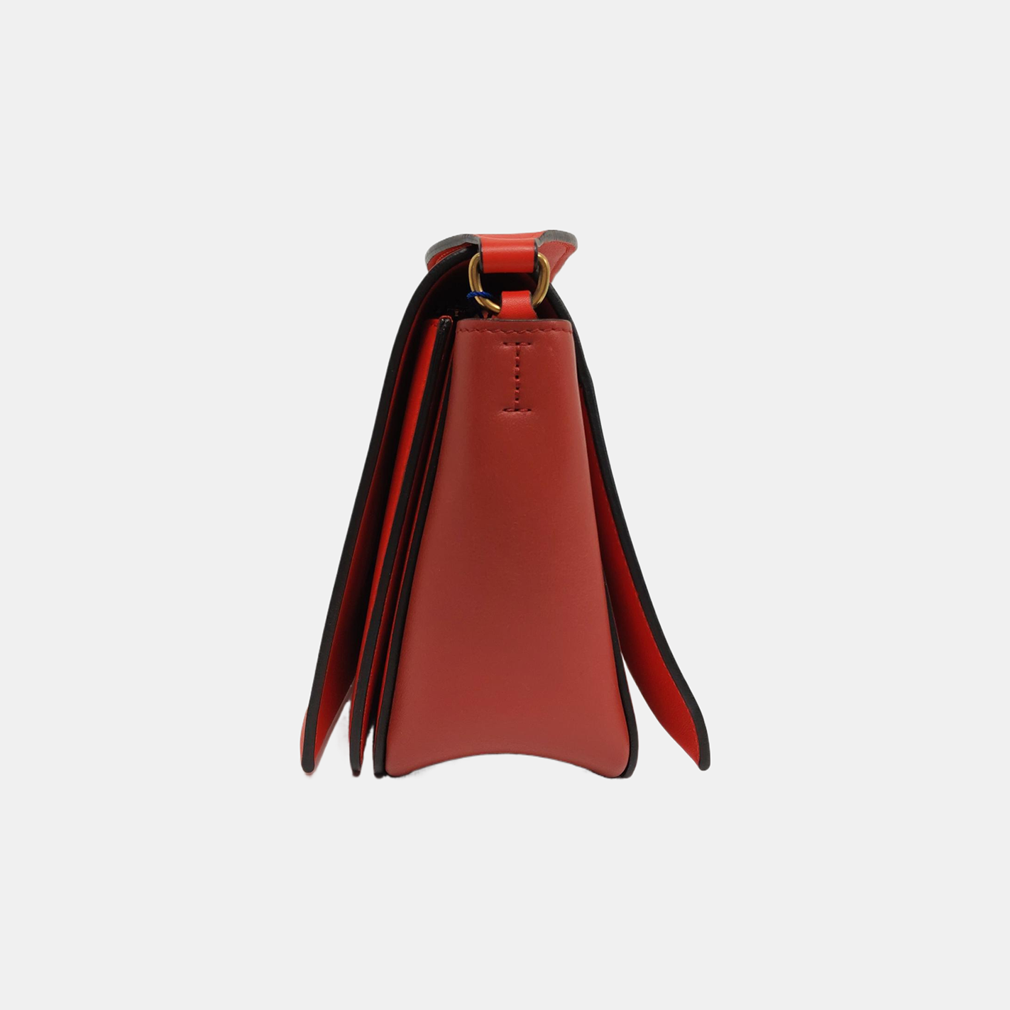 Authenticated pre-owned  FRAME Medium Calfskin Red - Shoulder Bag at Looply