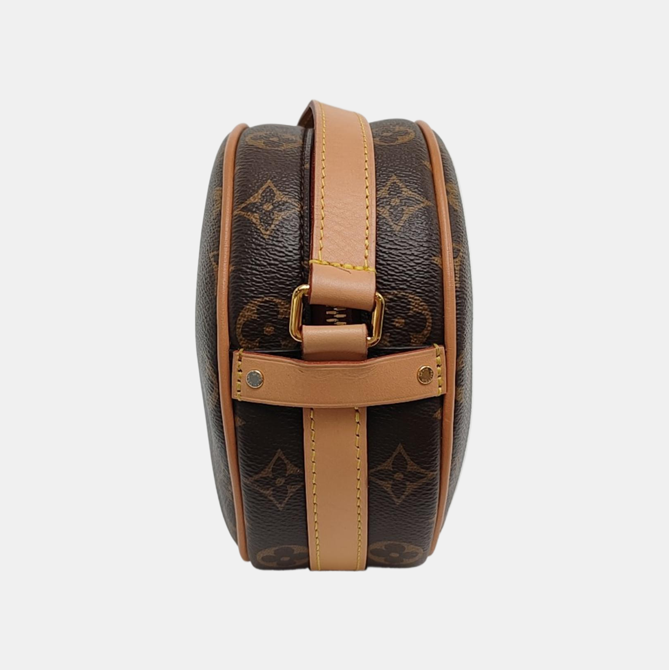 BOITE CHAPEAU PM Monogram Coated Canvas Brown