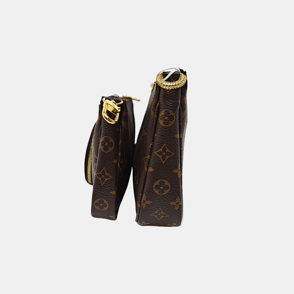 MULTI Monogram Coated Canvas Brown