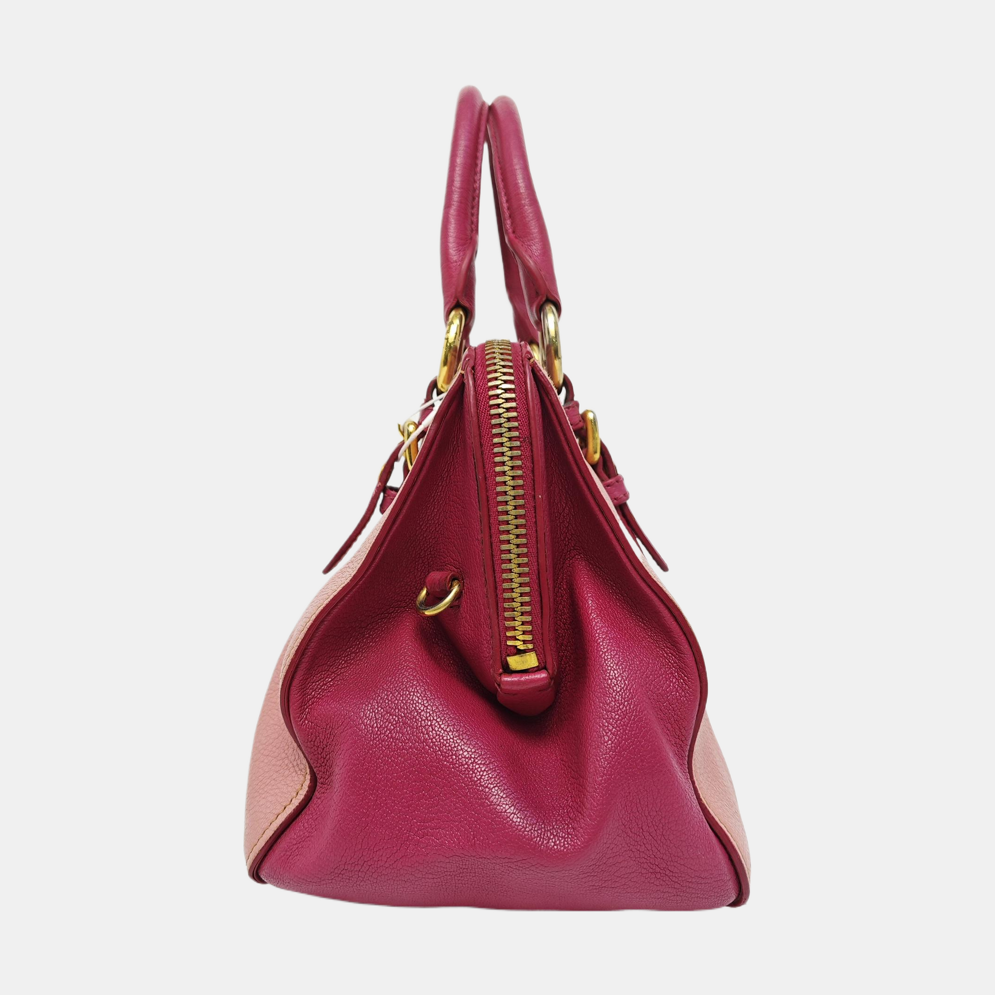 Calfskin Tote Bag Pink