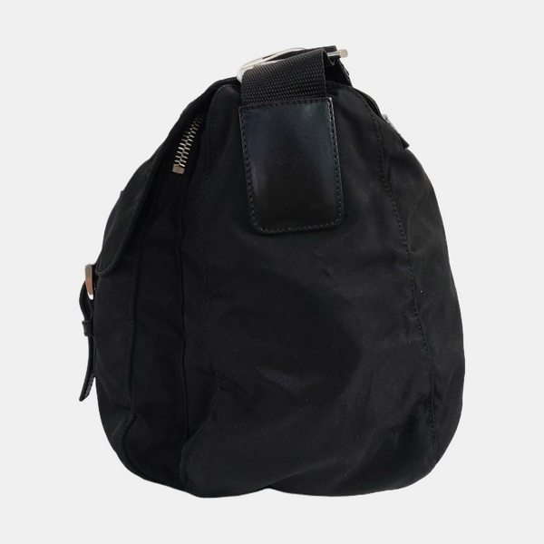 Vela Messenger Bag Nylon Black