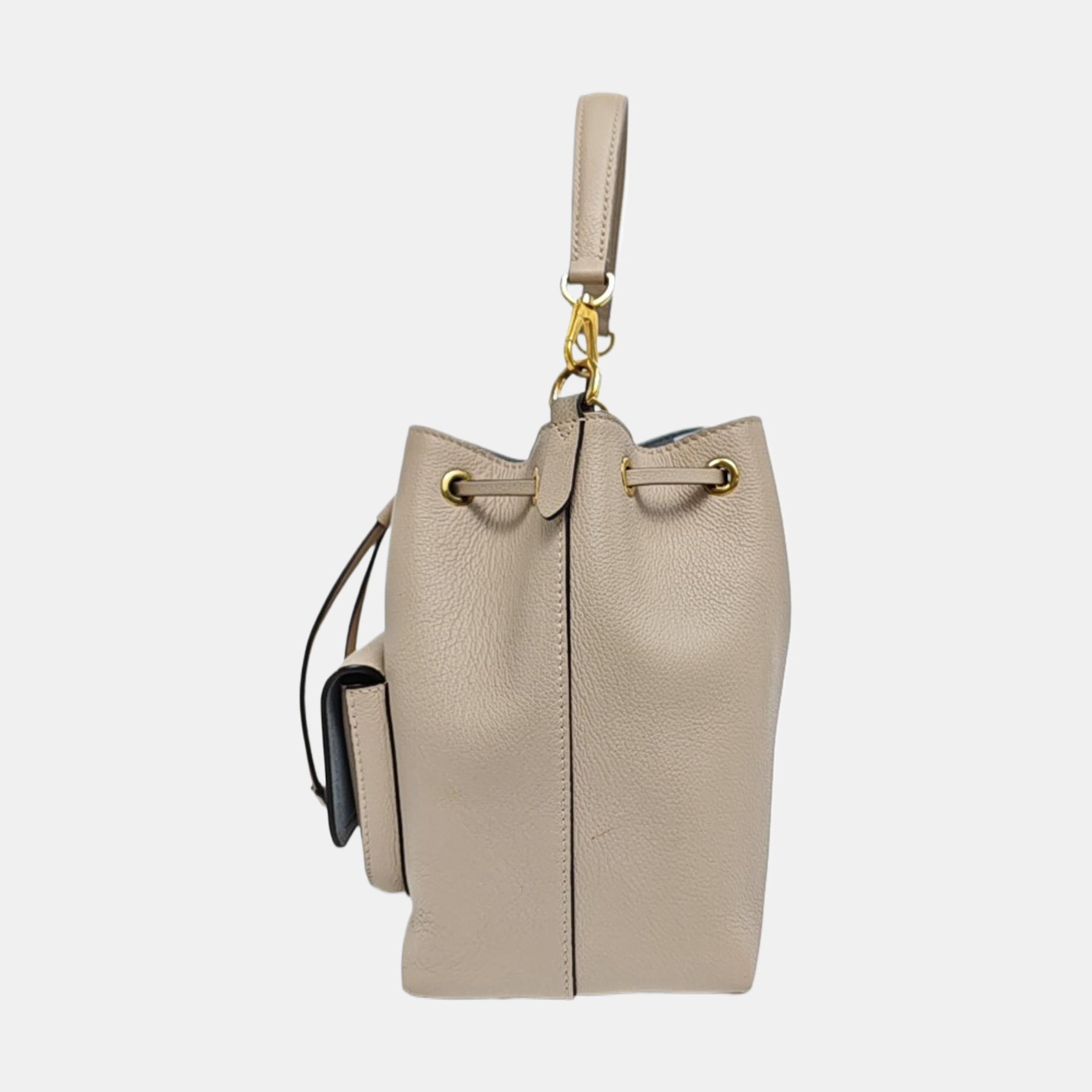 LOCKME BB Calfskin Gray