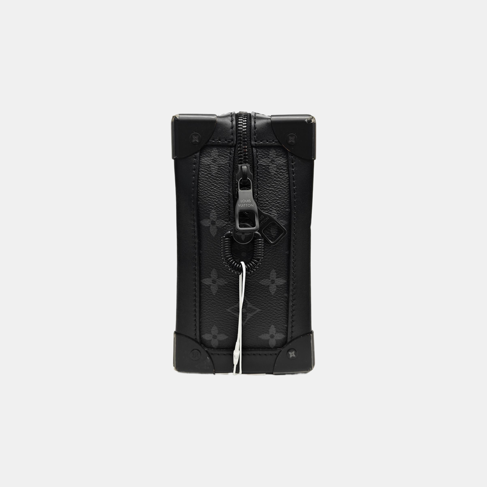 SOFT TRUNK Monogram Coated Canvas Black