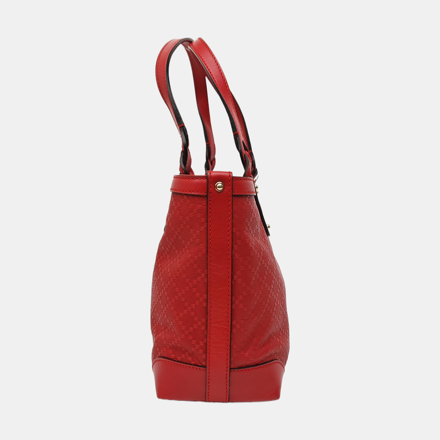 Calfskin Tote Bag Red