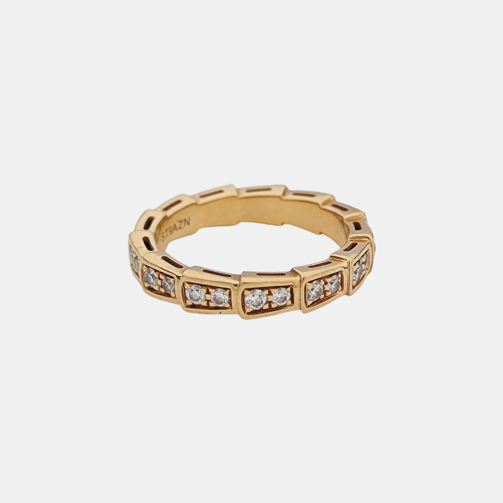 SERPENTI 18k Rose Gold Ring EU 49