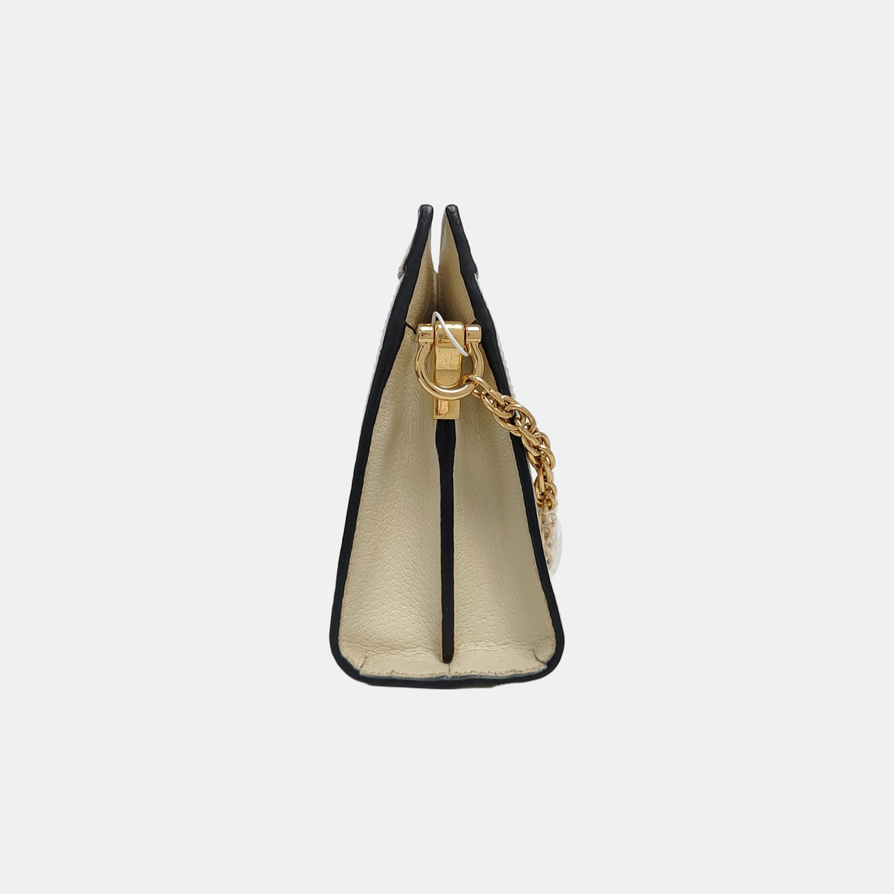 Ophidia Small Calfskin White