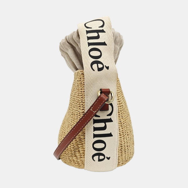 Special Material Shoulder Bag Brown