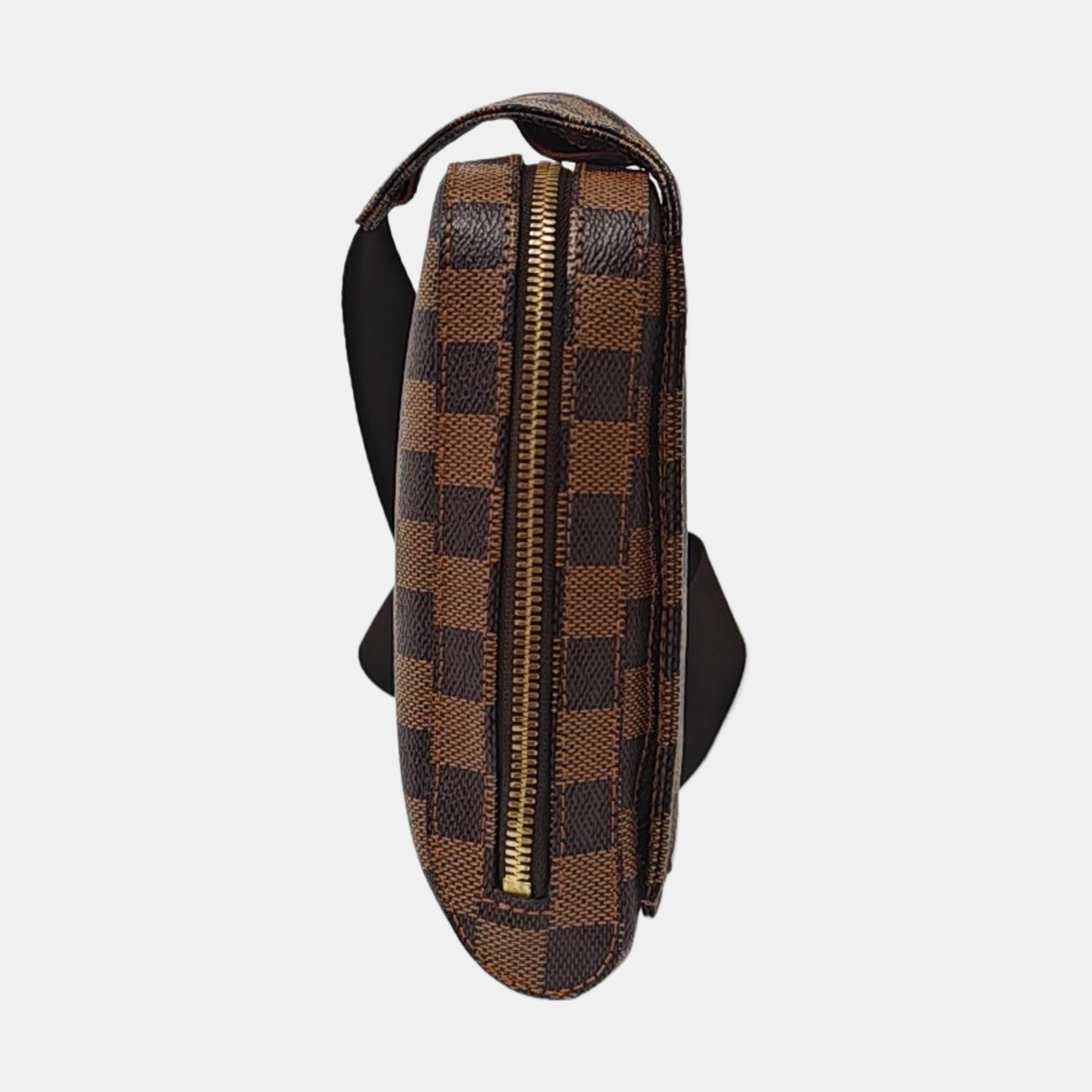 GÉRONIMOS Damier Ebene Coated Canvas Brown