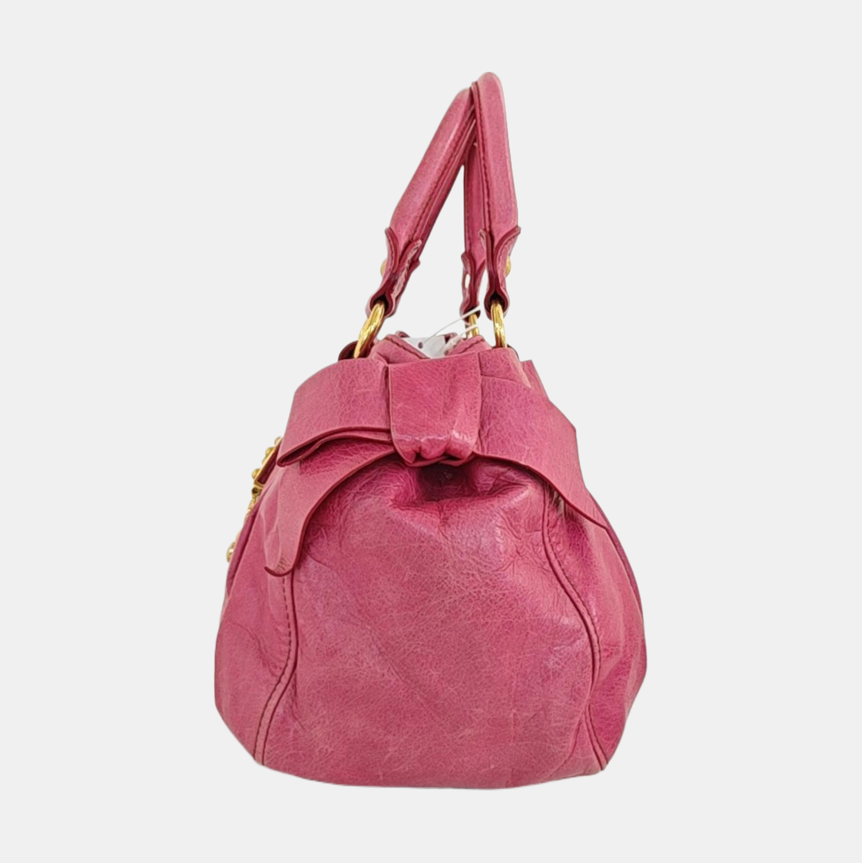 Miu Coffer Calfskin Red