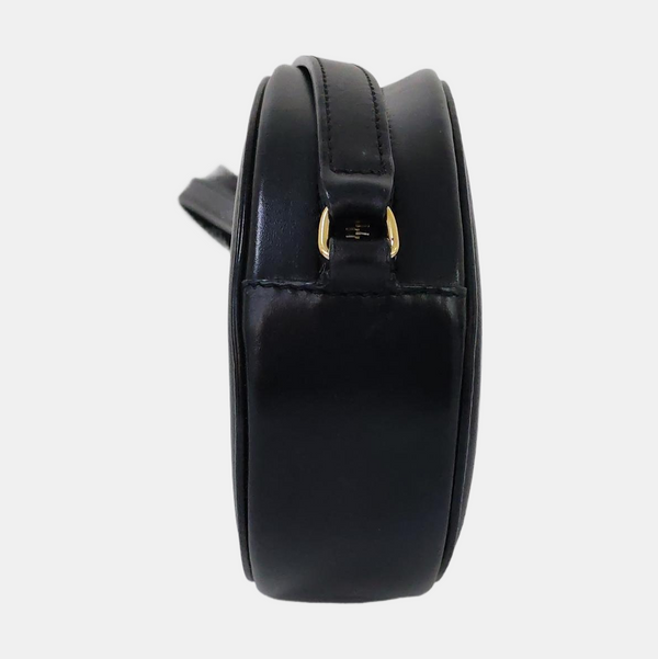 Authenticated pre-owned  TRIOMPHE Calfskin Black - Crossbody Bag at Looply