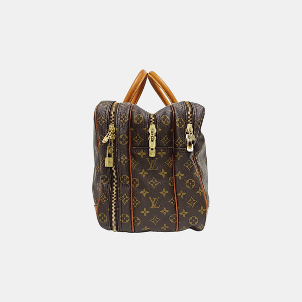SIRIUS Monogram Coated Canvas Brown