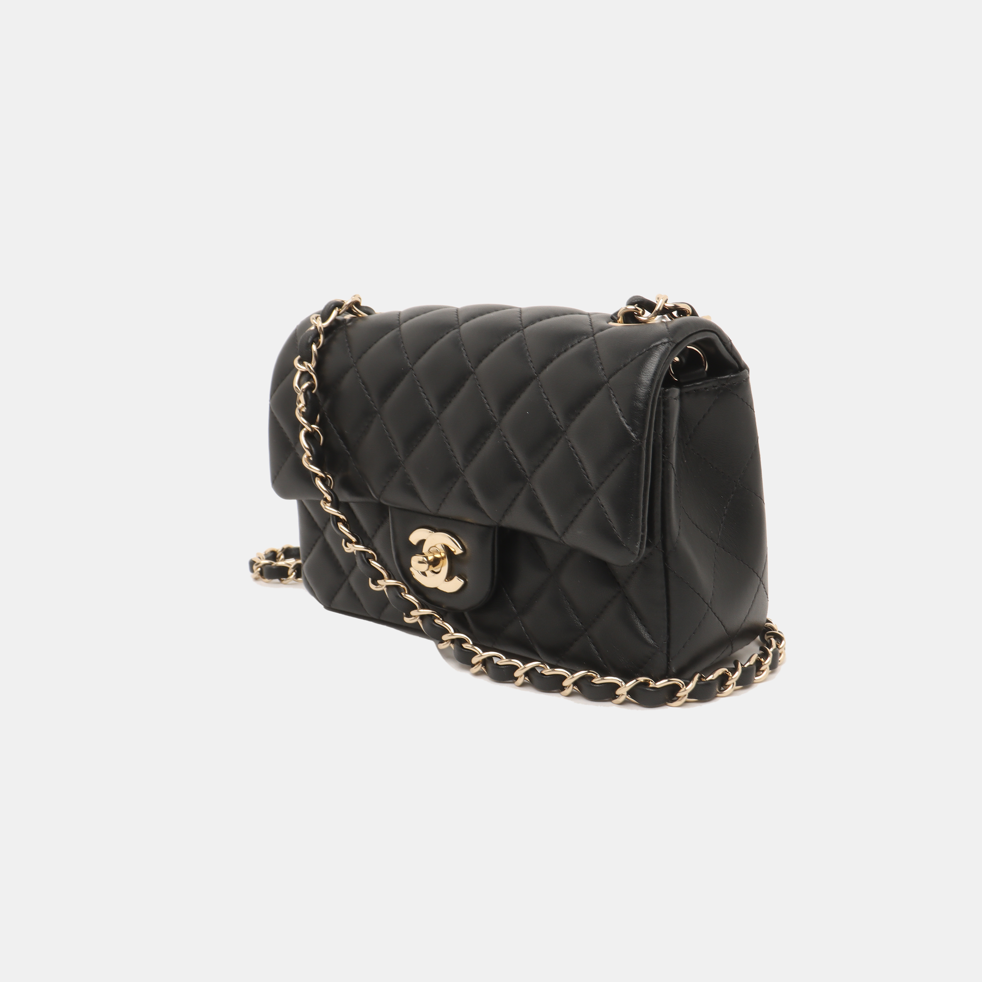 CLASSIC FLAP Mini Quilted Lambskin Black