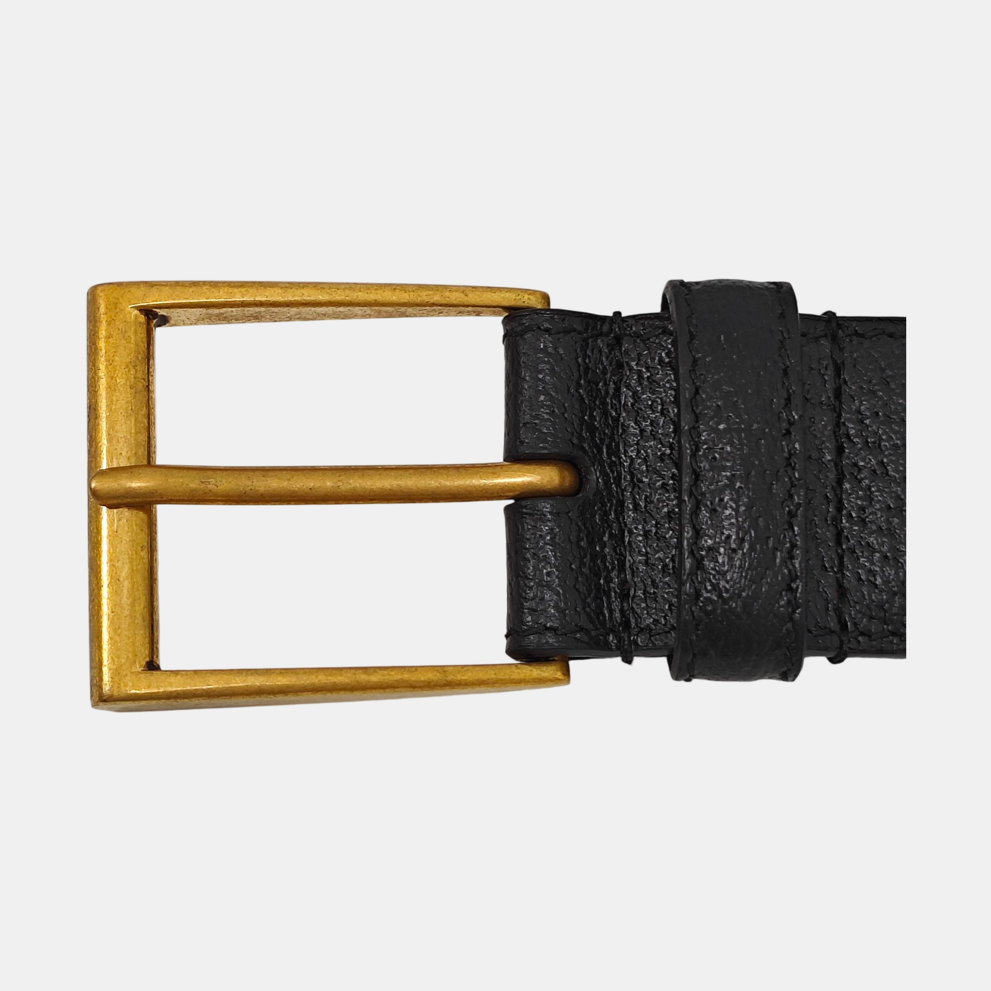 Leather Belt Black