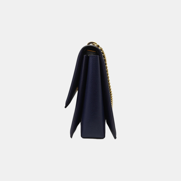 Ginny Medium Calfskin Blue