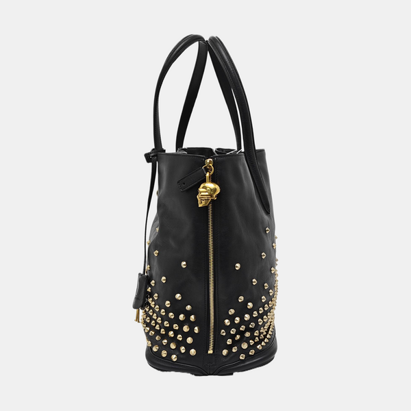 Calfskin Tote Bag Black