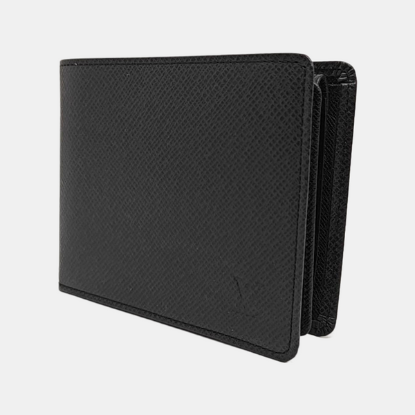 VIKTOR Calfskin Black Wallet
