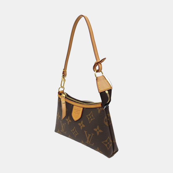 DELIGHTFUL Monogram Coated Canvas Brown