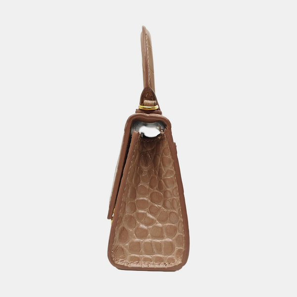 Hourglass Mini Calfskin Pink