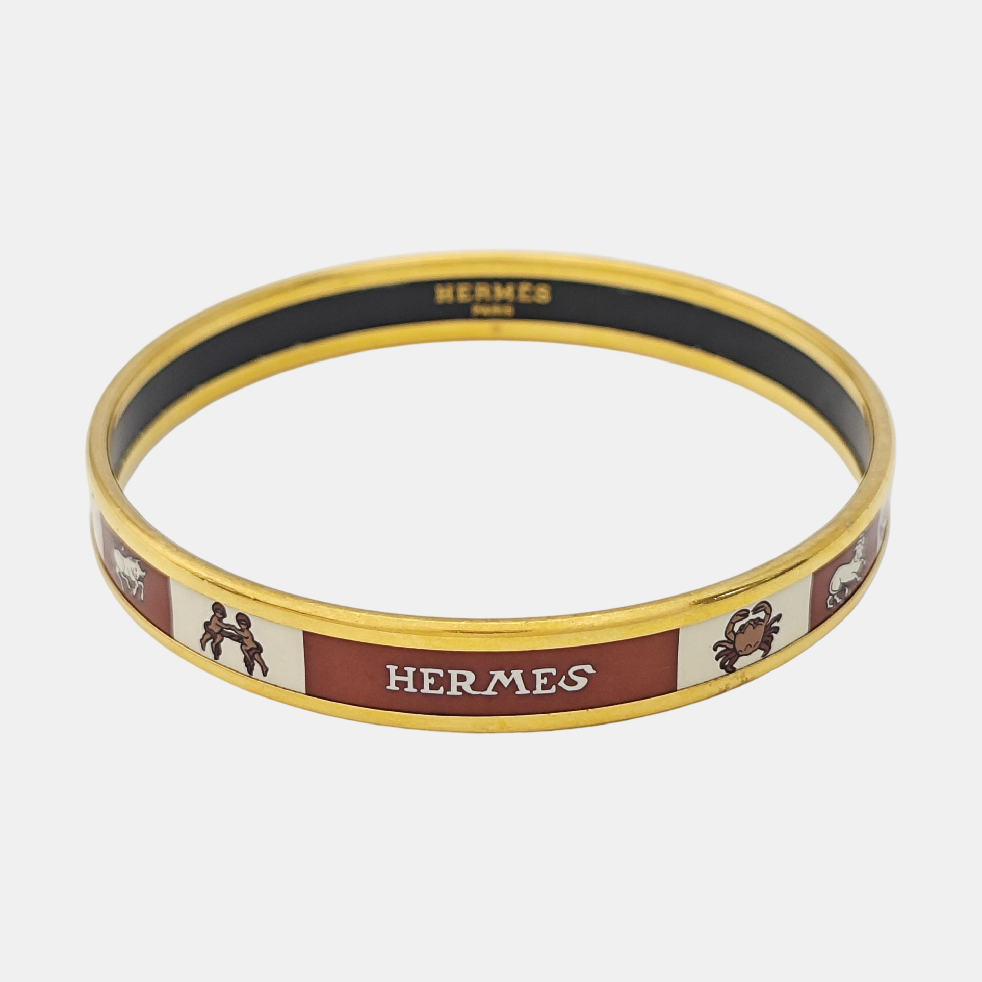 Email Metal Gold Bangle