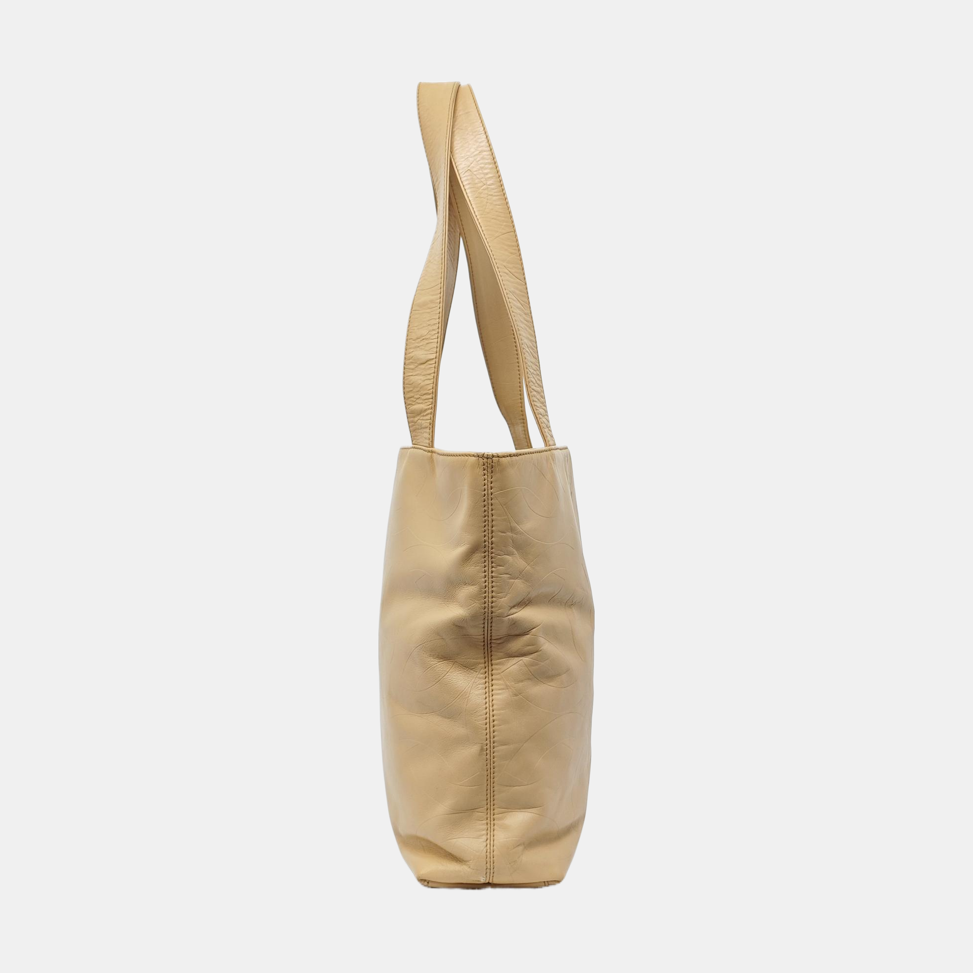 Medium Calfskin Beige