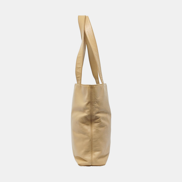 Medium Calfskin Beige