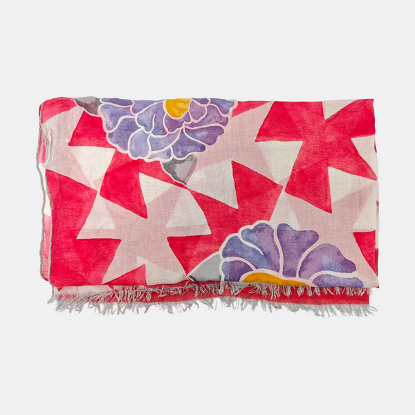 Modal Scarf Red