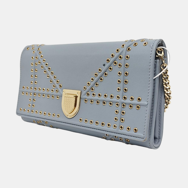 Diorama Small Calfskin Blue